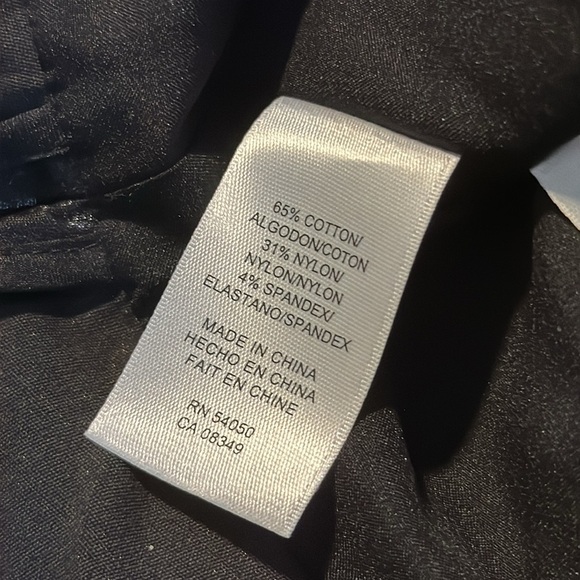 RACHEL ROY BLACK METALLIC GOLD BELT STRAPLESS DRESS SIZE 10 NWT - Picture 15 of 16